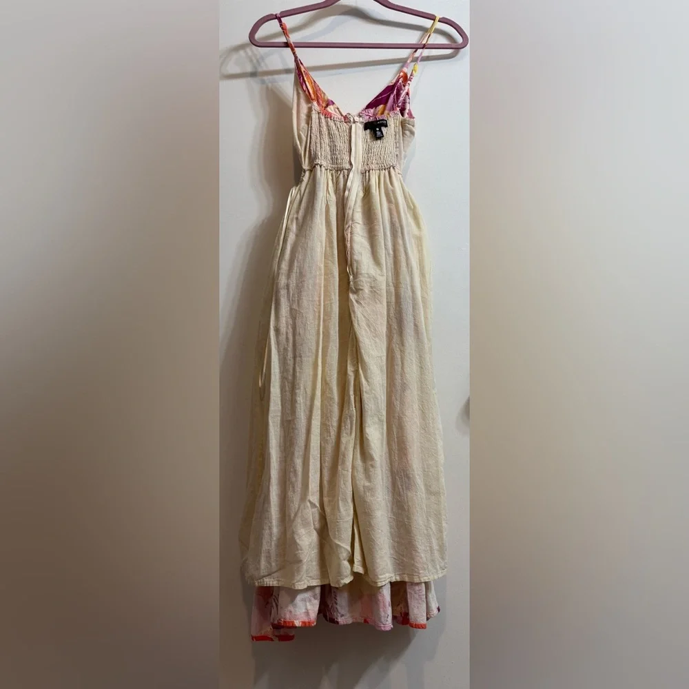 AQUA Linen Cut-Out Dress XS - Picture 7 of 16